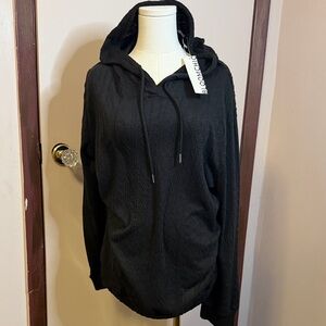 BloomChic Black Textured Jacket